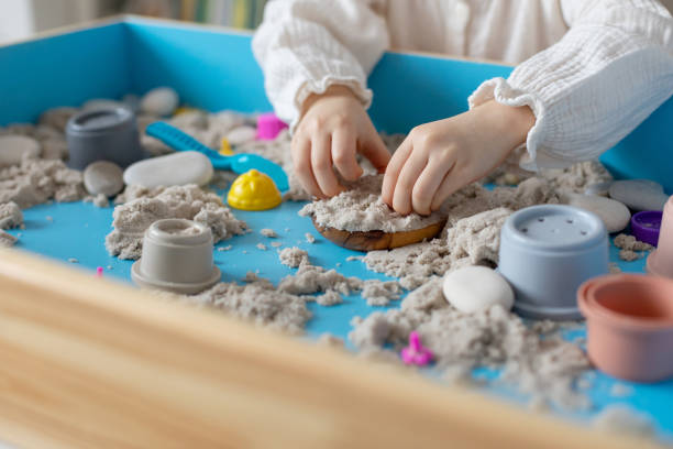 Sensory play activity at Butterflies Academy